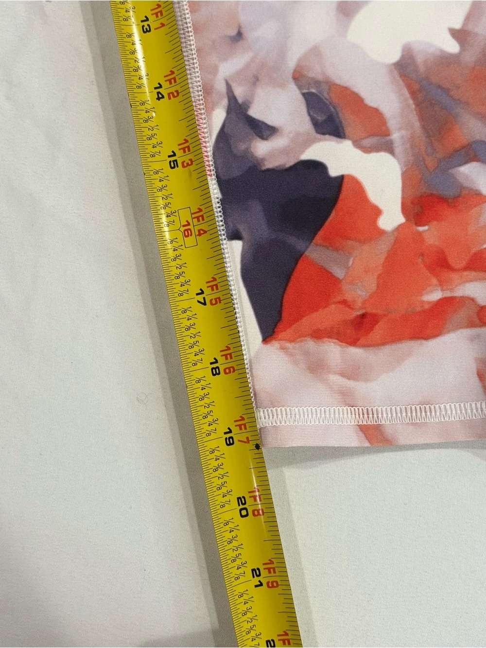 Fabletics Define PowerHold Mid-Rise Capri in Daydream Print - Picture 7 of 8